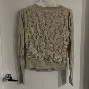 Excellent condition Club Monaco cotton/silk blend cardigan